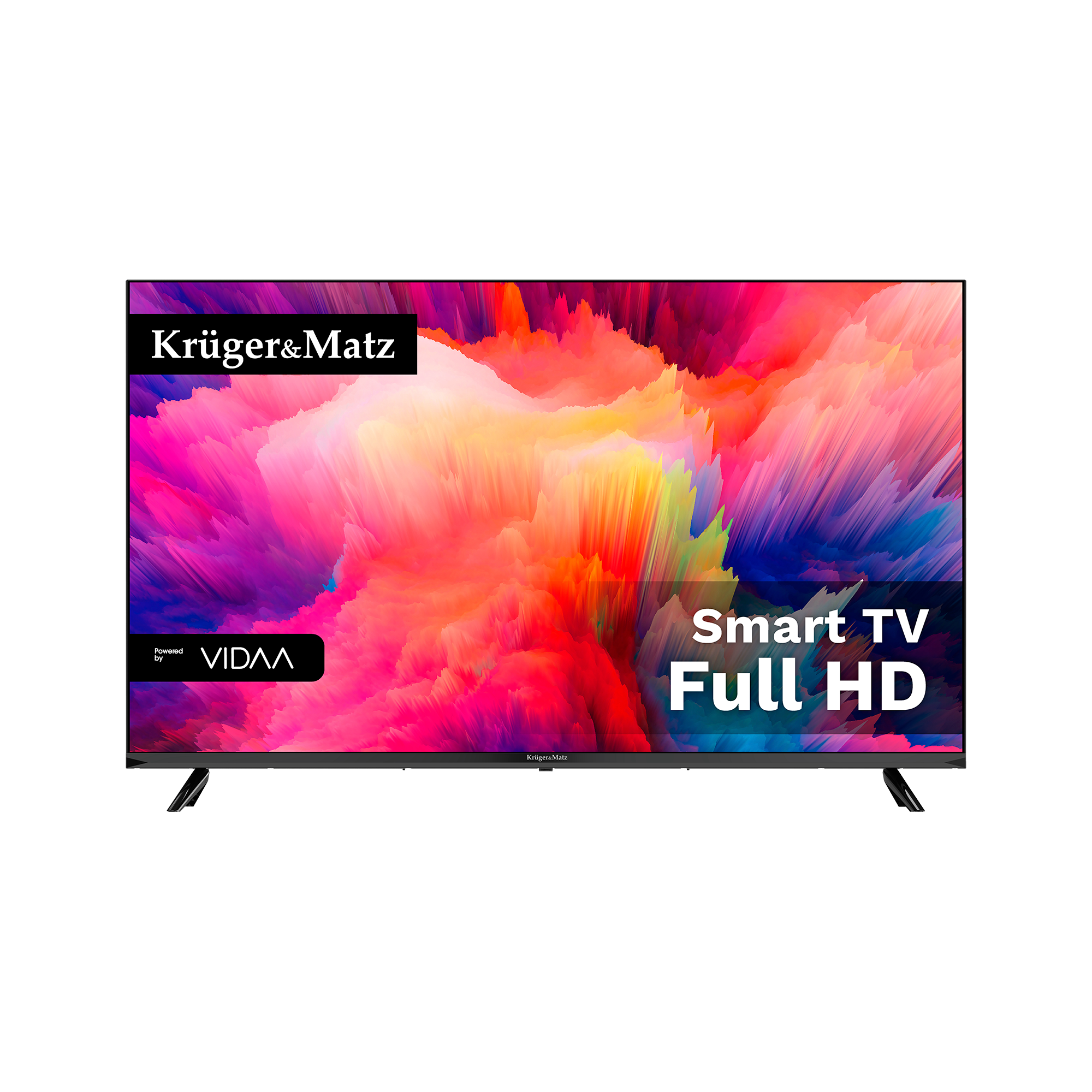 Телевізор Kruger&Matz 43" FHD Smart DVB-T2/S2 H.265 Hevc Телевізор 43" FHD Smart DVB-T2/S2 Krüger&matz KM0243FHD-V2 H.265 Hevc