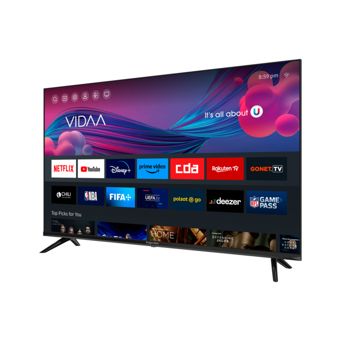 Телевізор 43" FHD Smart DVB-T2/S2 Krüger&matz KM0243FHD-V H265 Hevc - Зображення 2