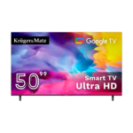 Телевізор 50" UHD Google TV 5.0 DVB-T2/T/C Krüger&matz KM0250UHD-G H.265 HEVC