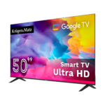 Телевізор 50" UHD Google TV 5.0 DVB-T2/T/C Krüger&matz KM0250UHD-G H.265 HEVC - Зображення 2