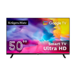 Телевізор Kruger&Matz 50" UHD Google TV DVB-T2/T/C KM0250UHD-SA H.265 HEVC
