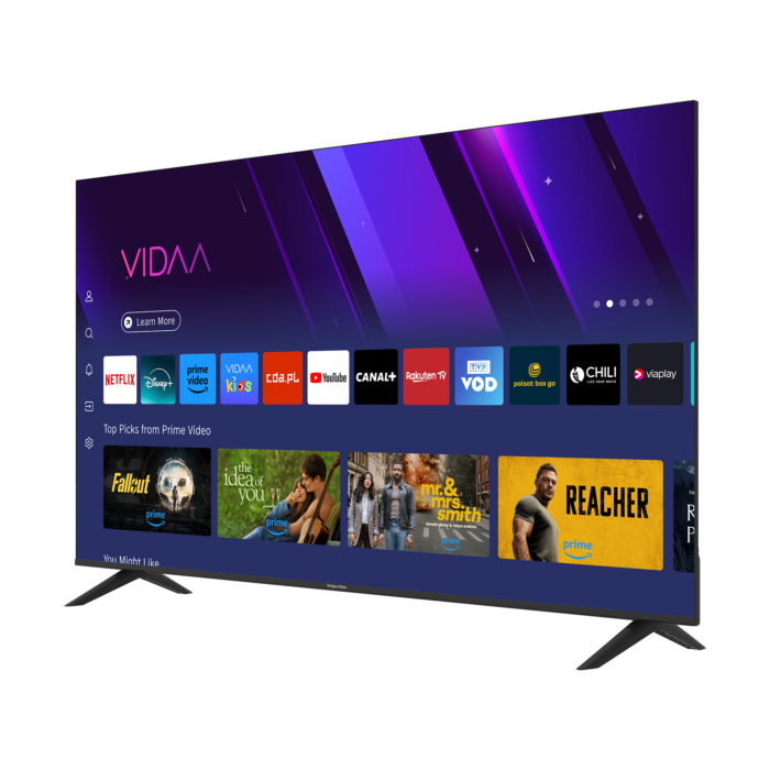 Телевізор 55" UHD Smart DVB-T2/S2 Krüger&matz KM0255UHD-V2 H.265 Hevc - Зображення 2