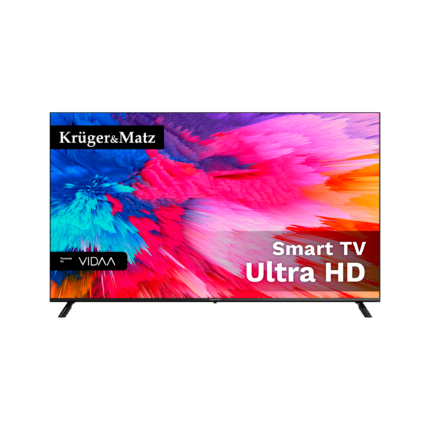 Телевізор 65" UHD Smart DVB-T2/S2 Krüger&matz KM0265UHD-V H.265 Hevc