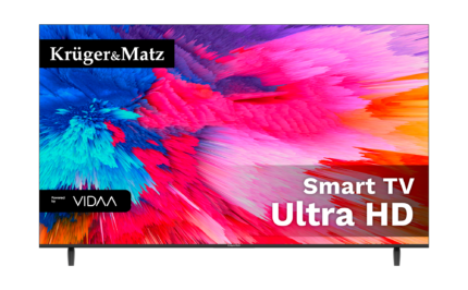 Телевізор Krüger&matz KM0265UHD-V2 65" UHD Smart DVB-T2/S2 H.265 Hevc