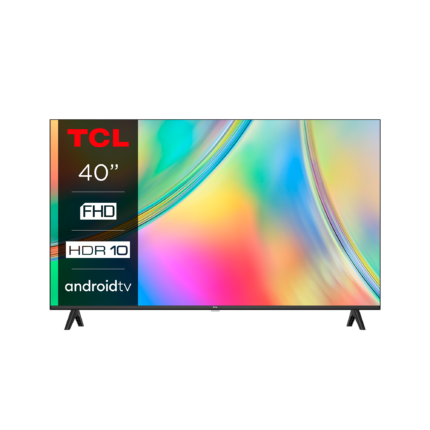 Безрамковий телевізор Tcl 40S5400A 40" FHD AndroidTV DVB-T2/C/S2 H.265 HEVC