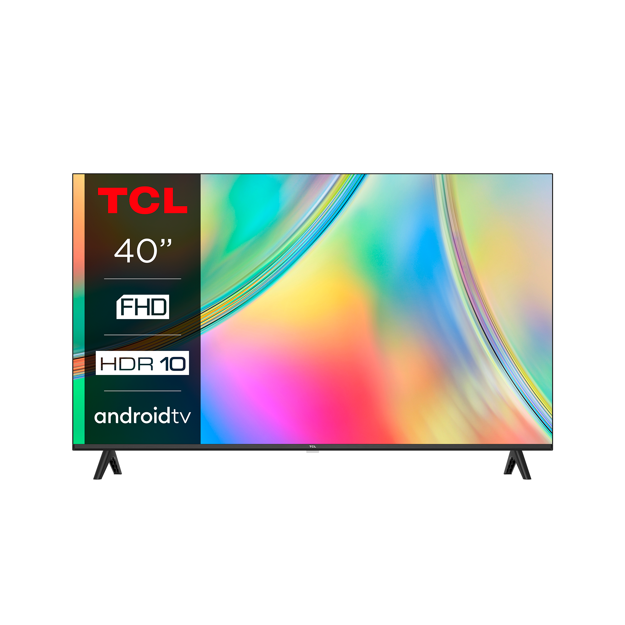 Безрамковий телевізор TCL 40" FHD AndroidTV DVB-T2/C/S2 H.265 HEVC Безрамковий телевізор Tcl 40S5400A 40" FHD AndroidTV DVB-T2/C/S2 H.265 HEVC