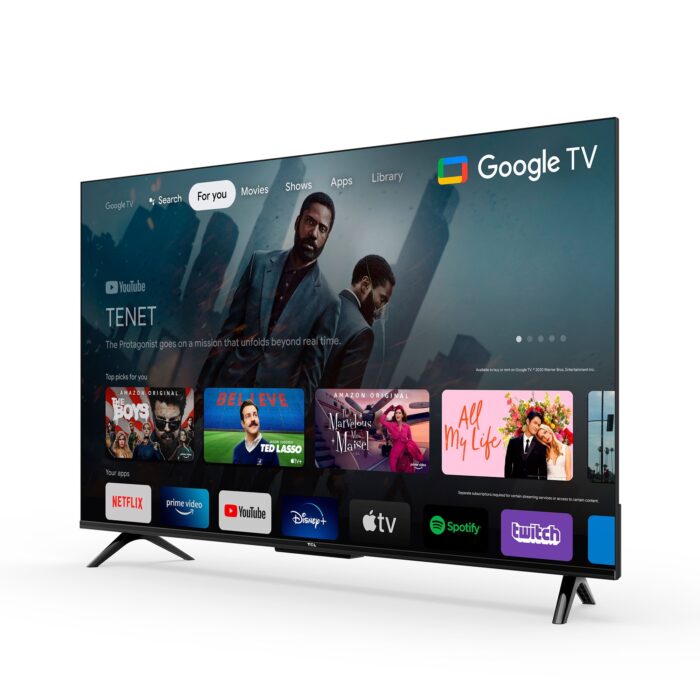 Телевізор Tcl 43P635X1 43" UHD GoogleTV DVB-T2/C/S2 H.265 HEVC - Зображення 4