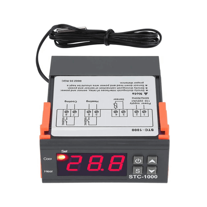 Термостат 230V Eurokomp URZ4045 STC-1000 E6114 - Зображення 2