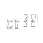 Термостат 230V Eurokomp URZ4045 STC-1000 E6114 - Зображення 8