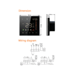 Tuya 16A Eurokomp E6263 WiFi Термостат - Зображення 3