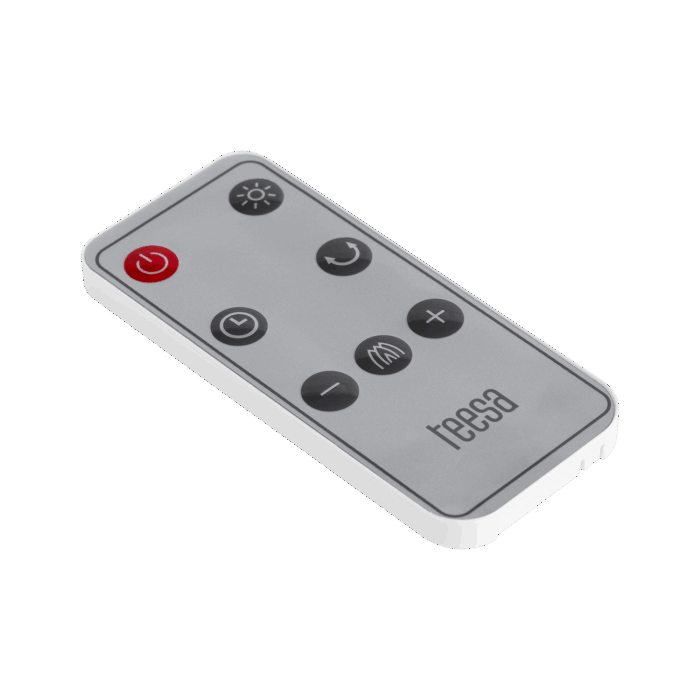 Колонний вентилятор-обігрівач PTC Teesa TSA8052 з функцією імітації каміна. - Зображення 5