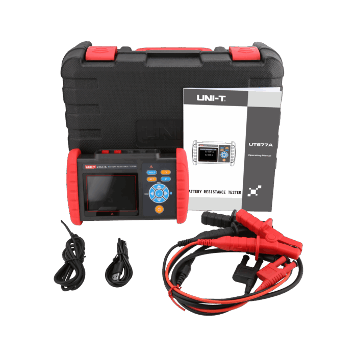 Тестер акумуляторів Uni-t MIE0472 UT677A - Зображення 6