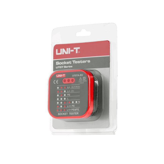 Тестер мережевих розеток Uni-t MIE0270 UT07A-EU - Зображення 3