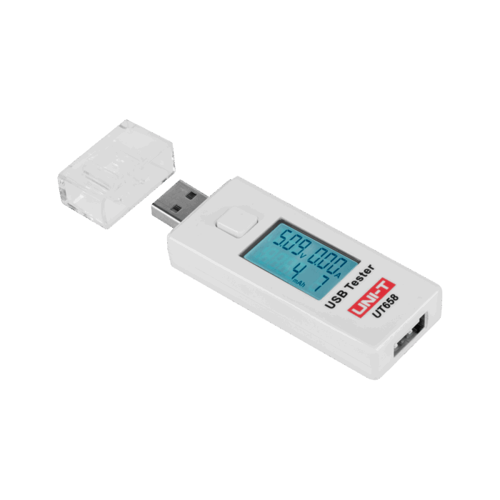 Тестер USB-розеток Uni-t MIE0291 UT658 - Зображення 2