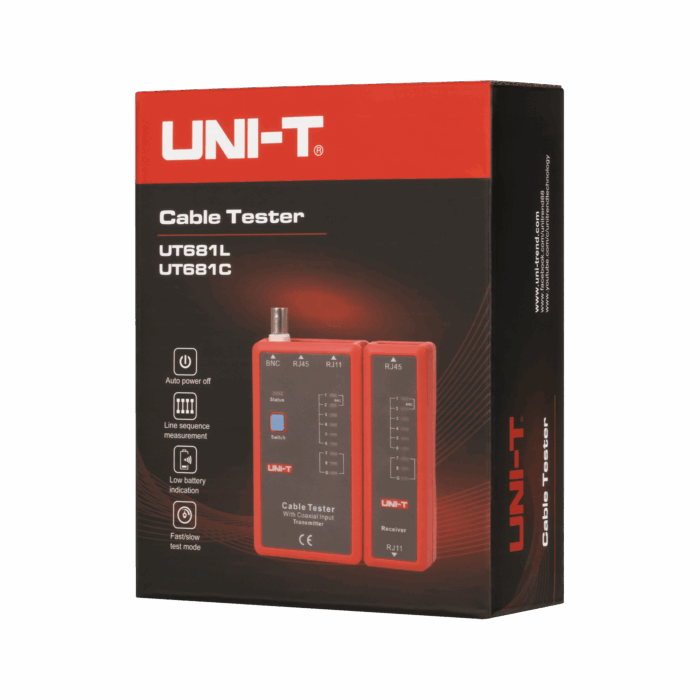 Тестер телефонних ліній Uni-t MIE0345 UT681C - Зображення 6
