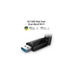 Дводіапазонний бездротовий USB-адаптер Tp-link KOM1111 TL-ARCHER T3U PLUS AC1300 - Зображення 2