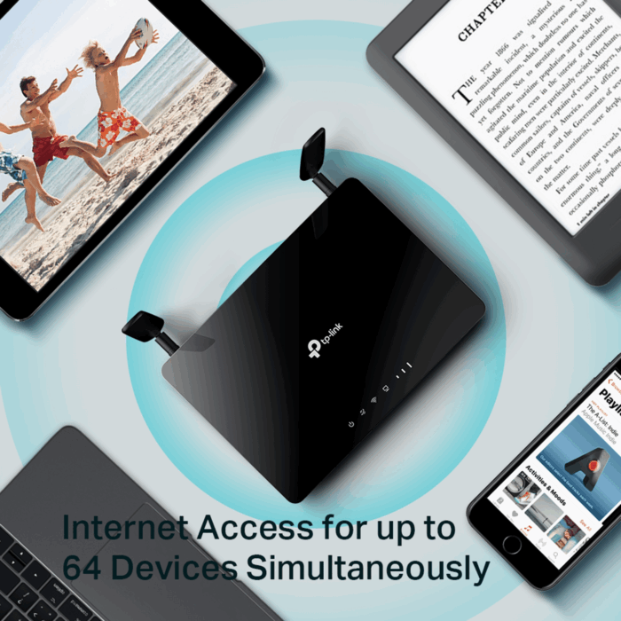 Дводіапазонний бездротовий маршрутизатор Tp-link KOM1107 TL-Archer MR400 4G LTE, AC1200 - Зображення 6
