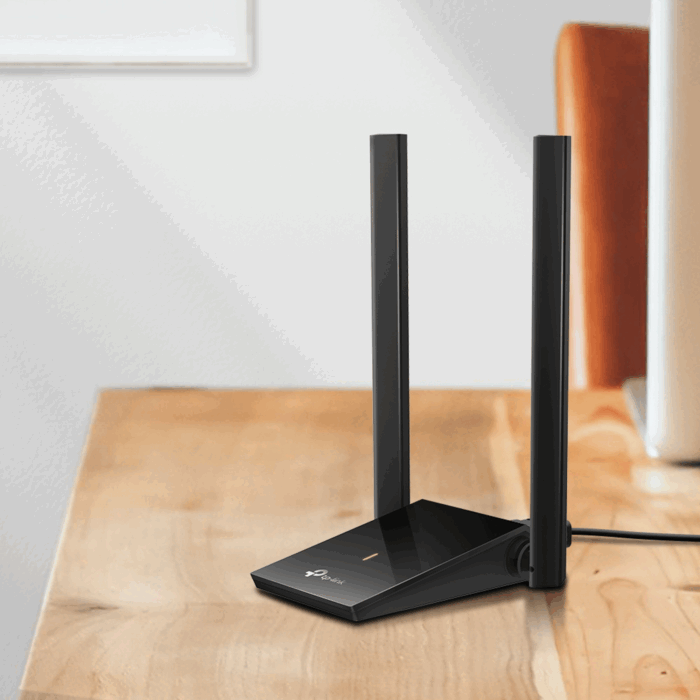 USB-адаптер високого радіуса дії Tp-link KOM1120 Archer T4U Plus з двома антенами, стандарт AC1300 - Зображення 6