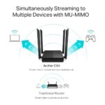 Маршрутизатор Tp-link KOM1128 AC1200 Archer C64, бездротовий, дводіапазонний, 400/867 Мбіт/с - Зображення 6