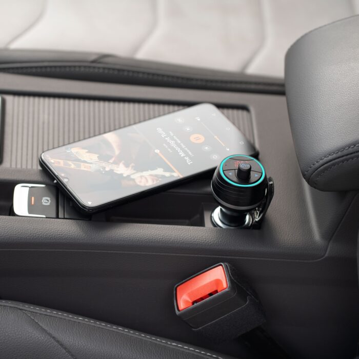 Автомобільний FM-трансмітер Peiying URZ0483 з функцією Bluetooth та двома USB-портами - Зображення 4