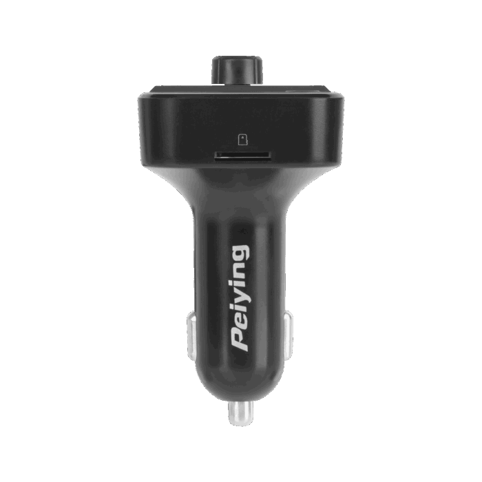 Автомобільний FM-передавач Peiying URZ0479 з функцією Bluetooth (2x USB) - Зображення 4