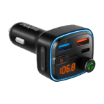 Автомобільний FM-передавач Peiying URZ0487 з функцією Bluetooth (2x USB + USB-C) - Зображення 2