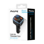 Автомобільний FM-передавач Peiying URZ0487 з функцією Bluetooth (2x USB + USB-C) - Зображення 5