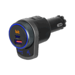Автомобільний FM-трансмітер Peiying URZ0486 з функцією Bluetooth.