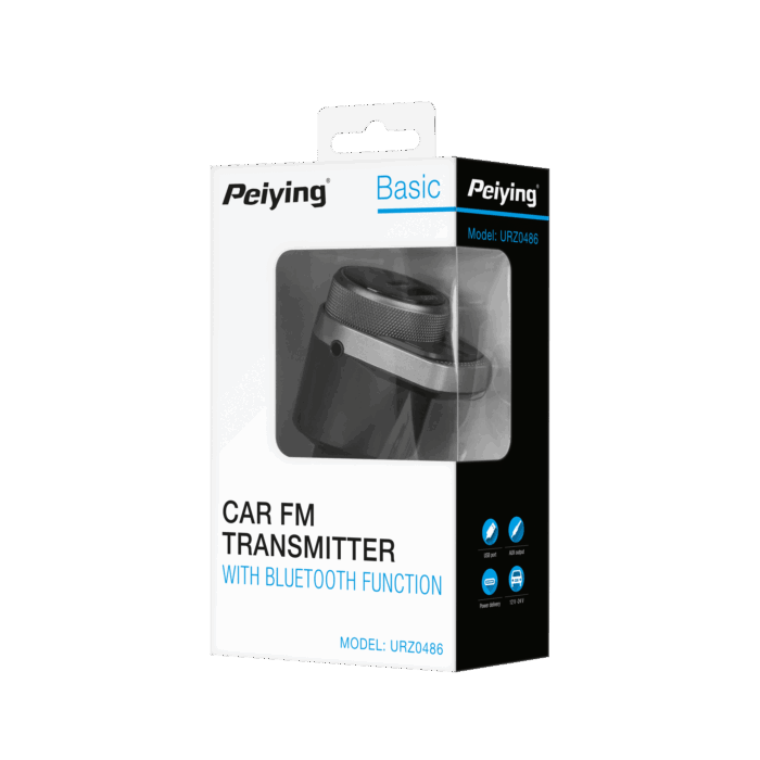 Автомобільний FM-трансмітер Peiying URZ0486 з функцією Bluetooth. - Зображення 7
