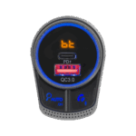 Автомобільний FM-трансмітер Peiying URZ0486 з функцією Bluetooth. - Зображення 5