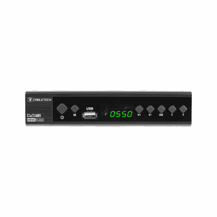 DVB-T/C тюнер Hevc H.265 10bit Cabletech URZ0336C - Зображення 2