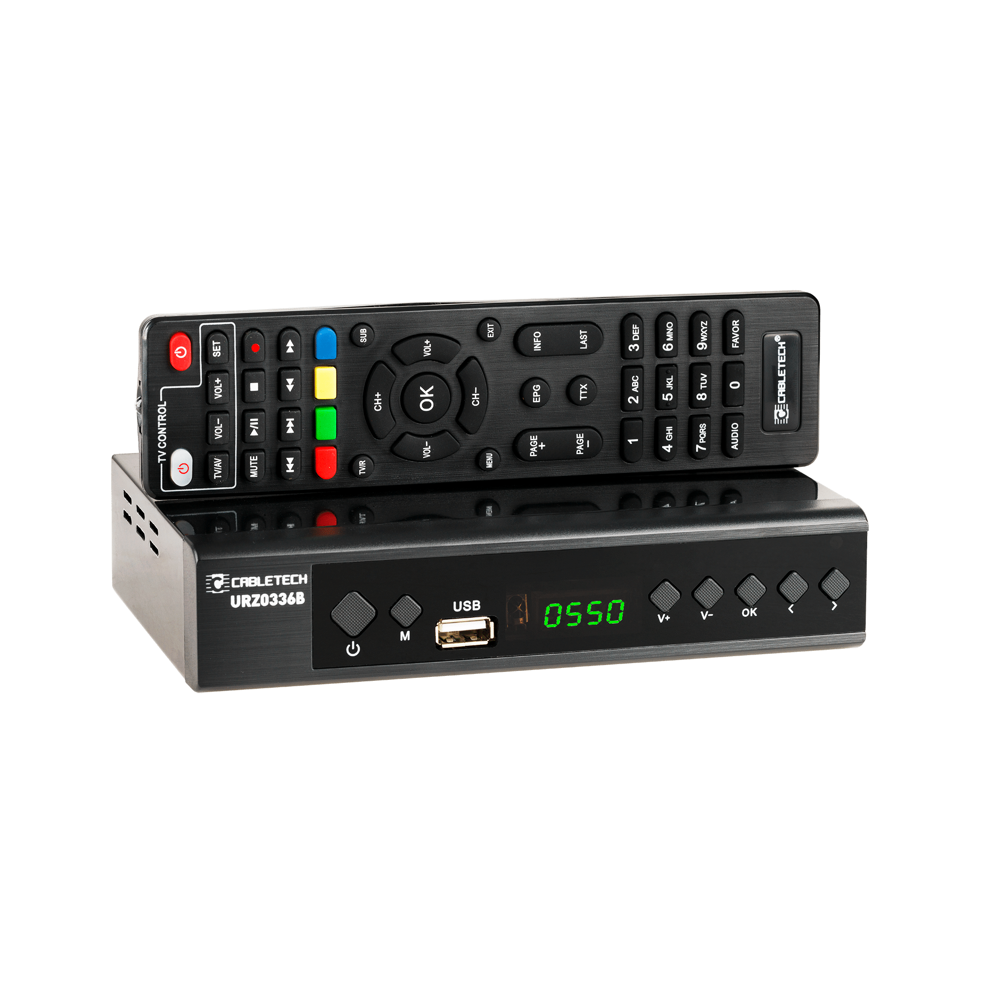 DVB-T2/C HEVC H.265 тюнер Cabletech DVB-T2/C HEVC H.265 тюнер Cabletech URZ0336B