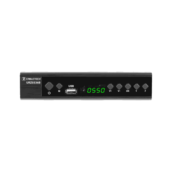 DVB-T2/C HEVC H.265 тюнер Cabletech URZ0336B - Зображення 2