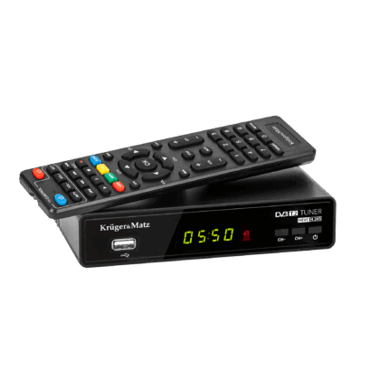 DVB-T2 Krüger&matz KM0550B H.265 HEVC тюнер