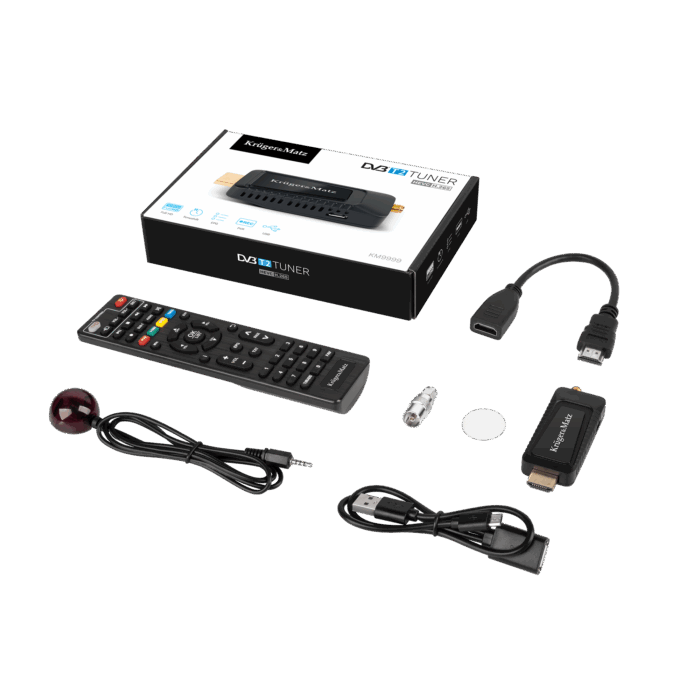 Міні-тюнер Krüger&matz KM9999 DVB-T2 HEVC H.265 на HDMI - Зображення 6
