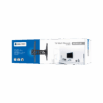 Базове настінне кріплення 32-55 Cabletech UCH0120 дюймів чорного РК/ПДП LP09 - Зображення 9