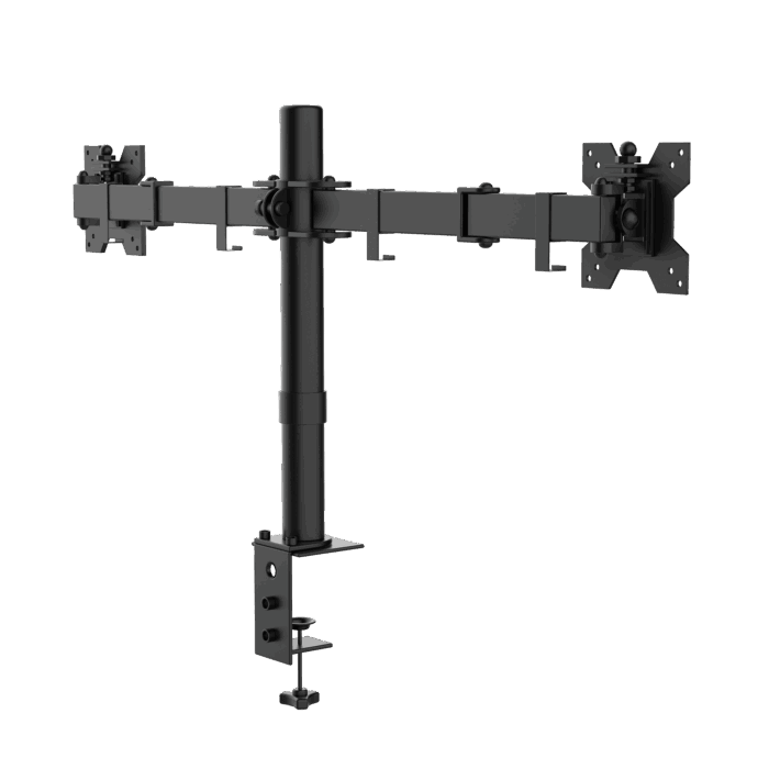 Кронштейн для двох моніторів 13"-27" Cabletech UCH0212-1 - Зображення 2