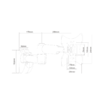 Настінне кріплення 13-42 Cabletech UCH0043A дюймів чорного кольору LCD-UCH0043 - Зображення 4