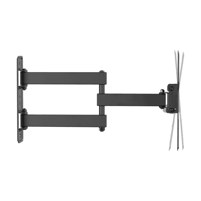 Настінне кріплення 23-50 Cabletech UCH0203-1 дюймів чорного кольору LDA41-223 (вертикальне та горизонтальне регулювання) - Зображення 6