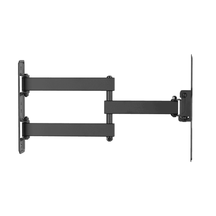 Настінне кріплення 23-50 Cabletech UCH0203-1 дюймів чорного кольору LDA41-223 (вертикальне та горизонтальне регулювання) - Зображення 5