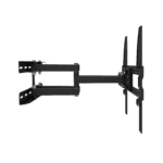Настінне кріплення 26-55 Cabletech UCH0217 дюймів чорного кольору LPA52-09446 (вертикальне та горизонтальне регулювання) - Зображення 2