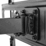 Настінне кріплення 32-55 Cabletech UCH0204 дюймів чорного кольору LPA52-443 (вертикальне та горизонтальне регулювання) - Зображення 10