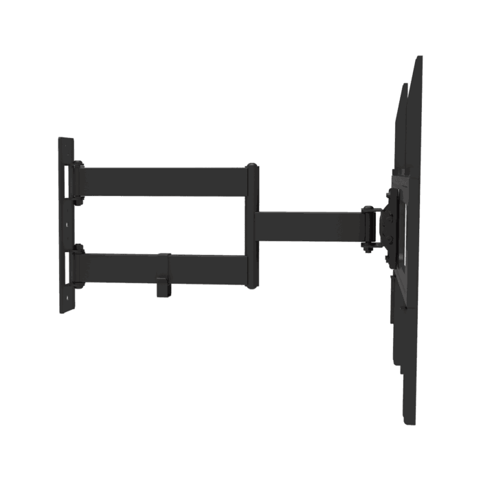 Чорне настінне кріплення UPA36-463 Cabletech UCH0210 37 - 70 дюймів, вертикальне та горизонтальне регулювання - Зображення 3