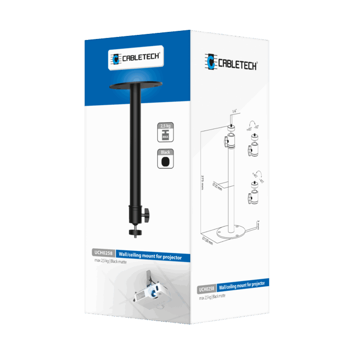 Кріплення для Cabletech UCH0258 проектора на стіну/стель - Зображення 6