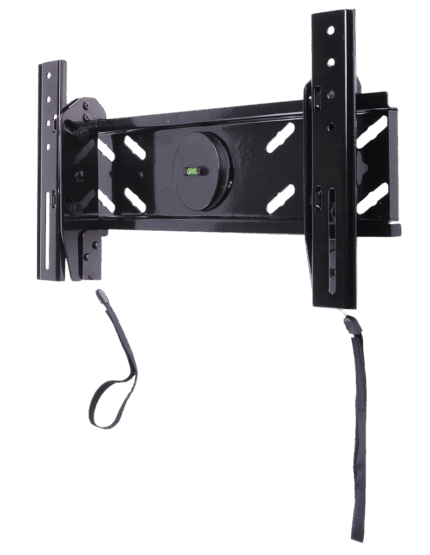 Настінне кріплення високого класу 32-42 Cabletech UCH0110 дюйми чорного РК/ПДП (вертикальне регулювання)