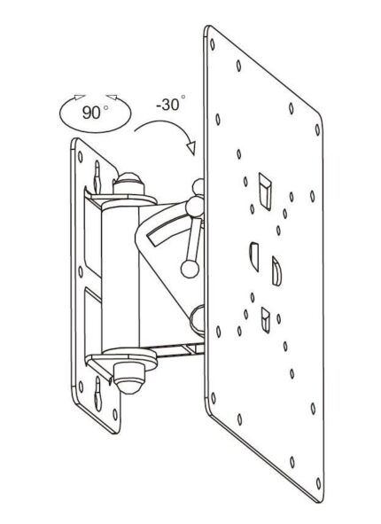 Cabletech UCH0075S поворотне