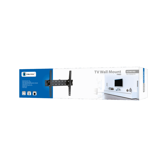 Універсальне настінне кріплення для LED-телевізора Cabletech UCH0193 (32-55 дюймів), регульоване по висоті - Зображення 10
