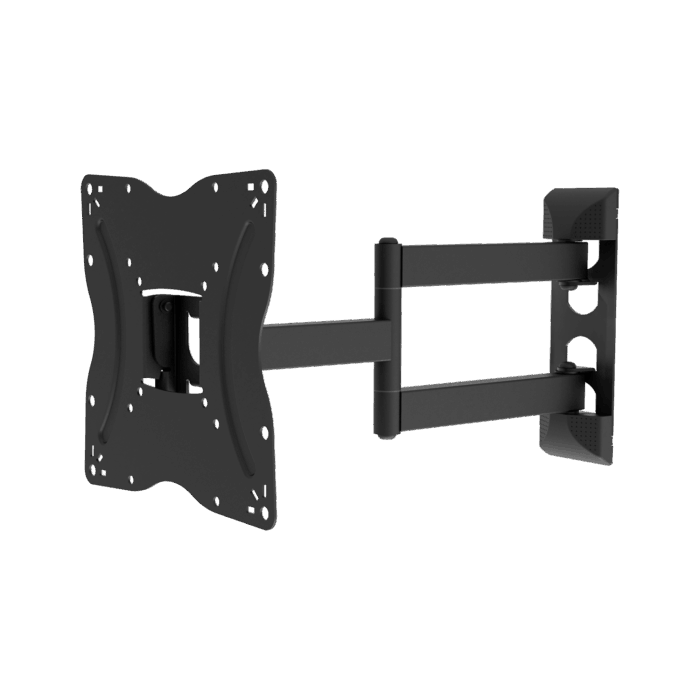 Універсальне кріплення для телевізора 13"-42" Cabletech UCH0214 з регулюванням по вертикалі та горизонталі - Зображення 2