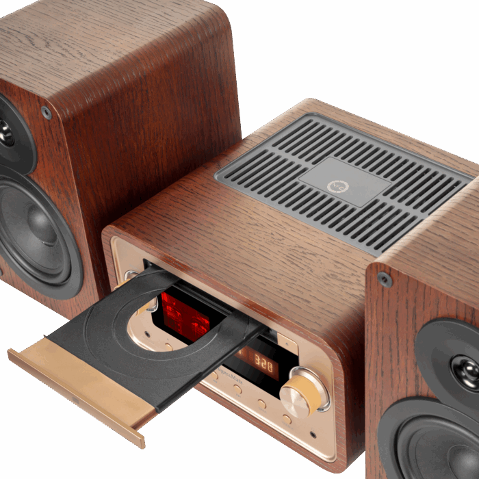 Лампова вежа Kruger&Matz KM1961 (CD, USB, Bluetooth + NFC, цифрове радіо DAB+, FM) - Зображення 6