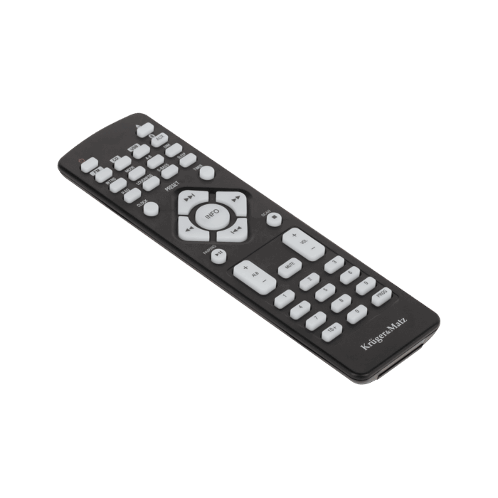 Лампова вежа Kruger&Matz KM1961 (CD, USB, Bluetooth + NFC, цифрове радіо DAB+, FM) - Зображення 7